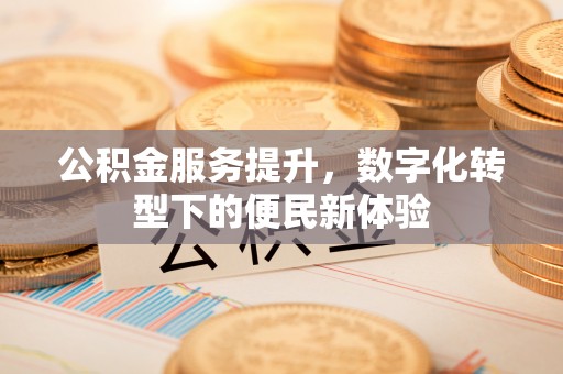 永登公积金服务提升，数字化转型下的便民新体验